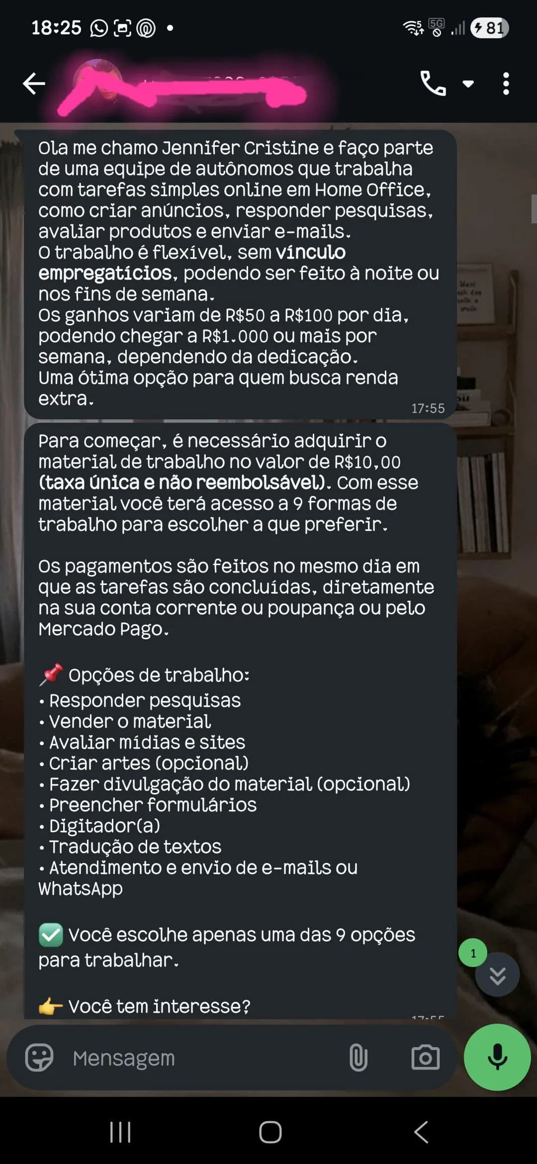 Golpe das tarefas: como funciona a fraude da renda extra